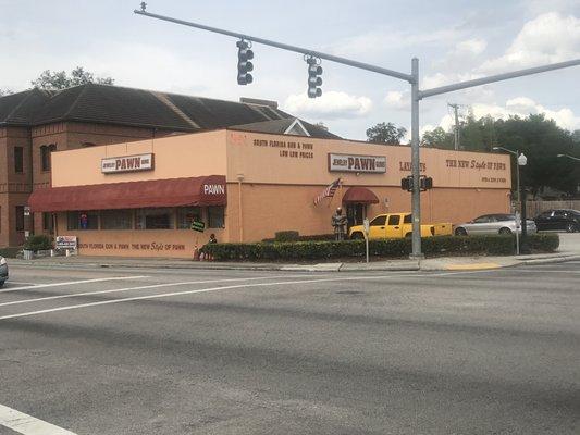 Exterior: Corner of S. Florida Ave and Frank Lloyd Wright