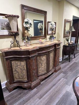 Uniquely beautiful buffet:  $595