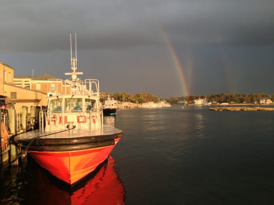 Triple Rainbow at work