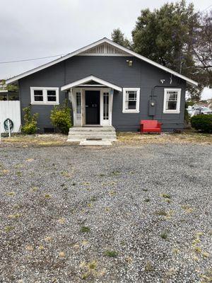 Camp Schultz' new office