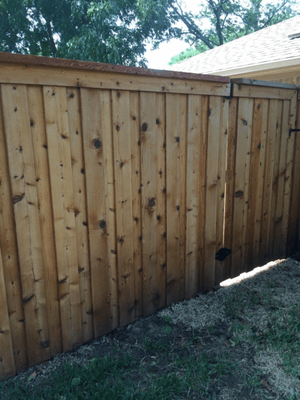 Custom Fences in Redwood, Cedar or Pine