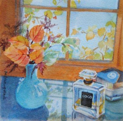 Watercolor by Judith De Shong Hall