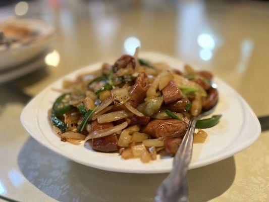 Pickled Cabbage Pork Intestine