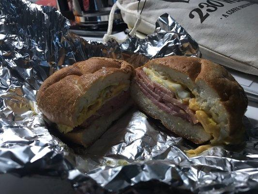 Pork roll egg and cheese!