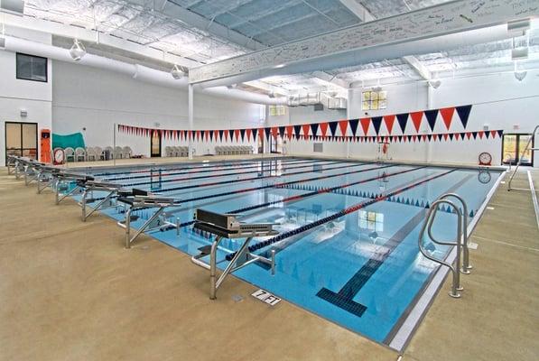 Our 8 lane competition pool named for Olympian Jeff Rouse