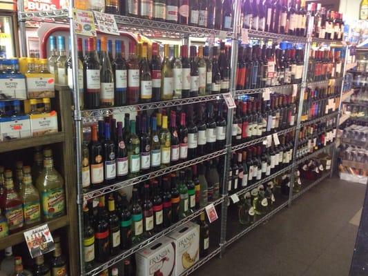 Great wine selection