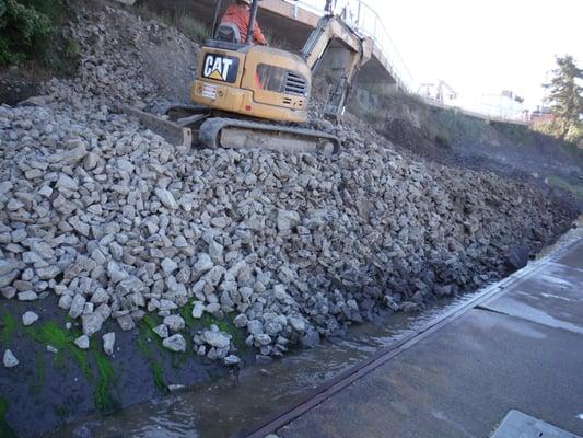 Landslide Repair at a Southern Oregon Port