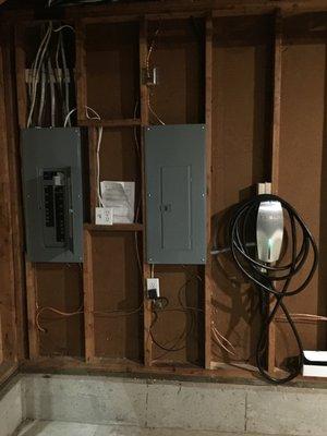 Electrical Panel Upgrade and EV Charging Station Install