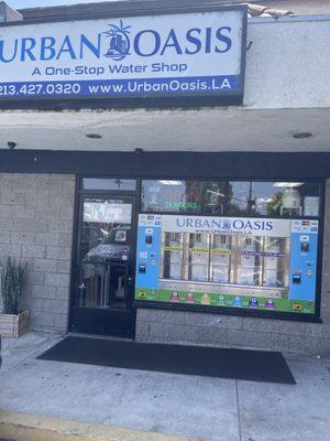 Front Entrance, Vending Machine