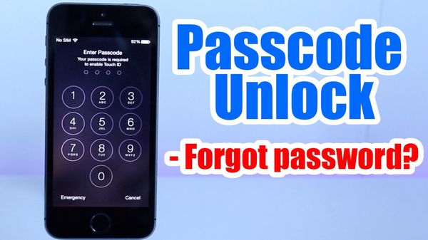 Unlock Passcode iPhone/ Forgot Passcode / Restore Passcode