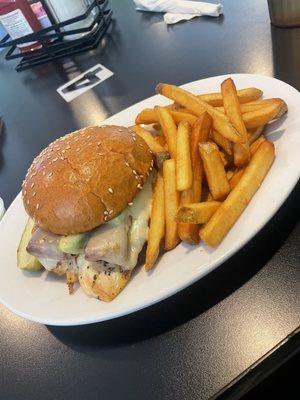 Santa Fe chicken sandwich