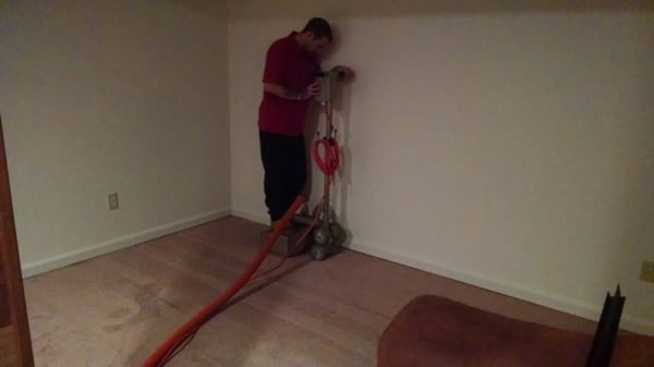 Water Damage clean-up process