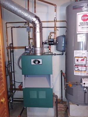 Hot water heater & boiler installations