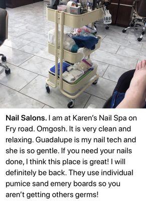 Nail salon