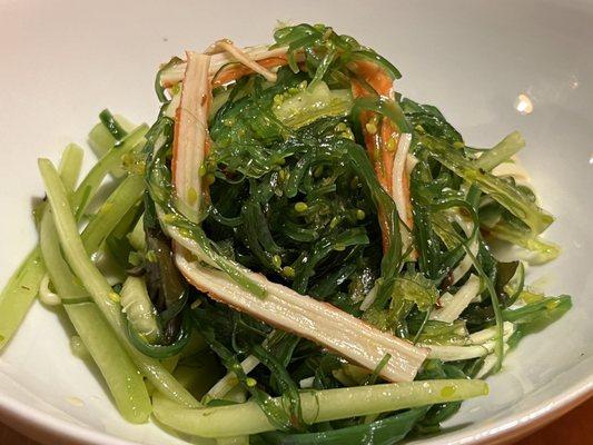 Seaweed salad.