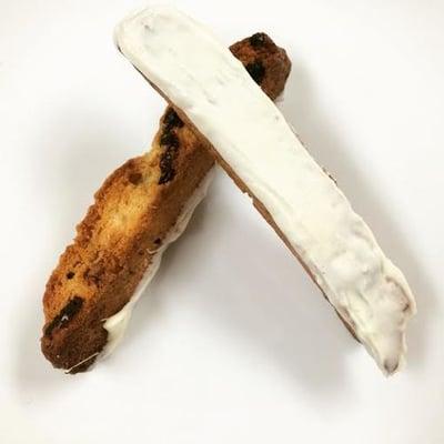 Orange, Cranberry, White Chocolate Beam Me Up Biscotti