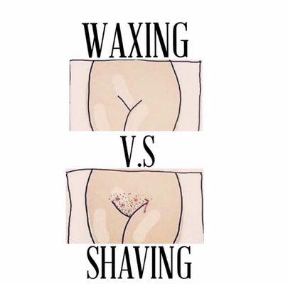 Shave every day or wax once a month?