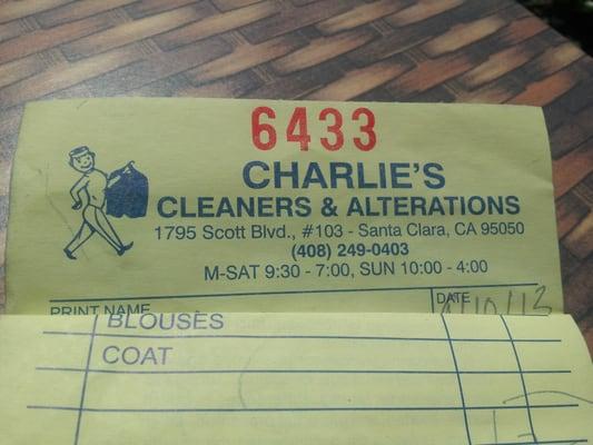 Charlie's Cleaners