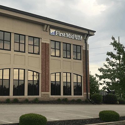 Exterior Banking Center Photo of St. Peters First Mid Bank & Trust location