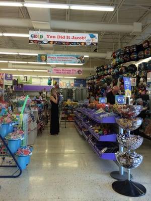 Nice banners available at Party City, Clarksville, IN