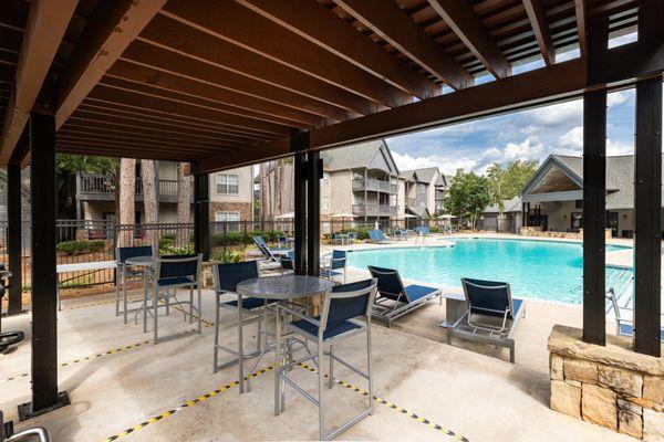 Pool Deck with Lounging