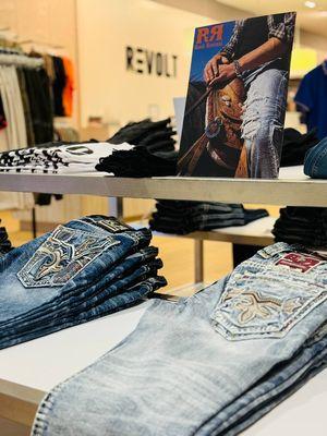 Check out our display of Rock Revival jeans at Revolt Willowbrook