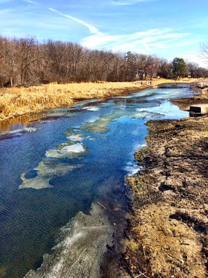 Water is moving! Warming up in MN