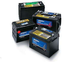 We accept batteries from Cars, Scooters, Lawn Mowers, etc!