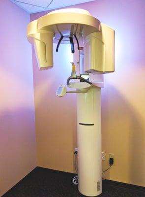 Our dental cone beam CT (3-D x-ray, CAT scan) vastly improves our ability to assess, diagnose, and plan for the best treatment outcome.