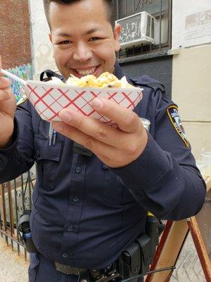 Officer Lobster Mac'n cheese..... such a sweetheart