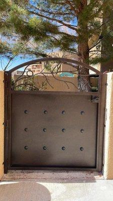 Beautiful iron security door for your home.