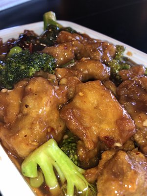 Orange chicken