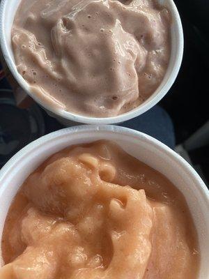 Top: Pineapple Surf Bottom: Pure Recharge Mango Strawberry