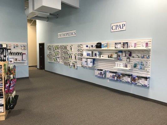 CPAP masks, machines, pillows