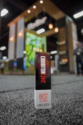 Skyline Exhibits wins Best of Show at ExhibitorLIVE 2017