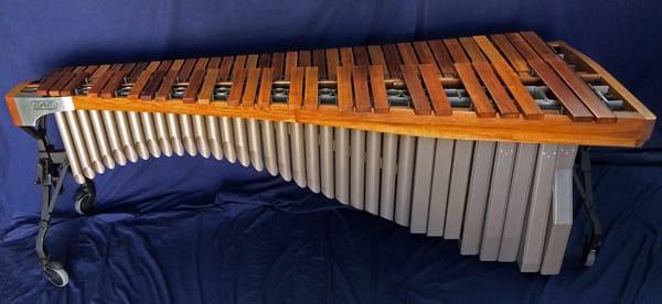 Professional, high-level mallet instruments, including 5-octave marimbas