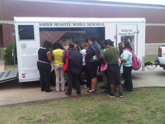 Our office sponsored the Amber Menefee program at Commerce High.