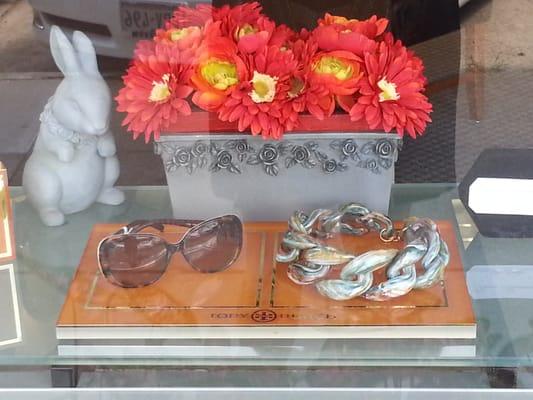 Now Featuring Tory Burch Eyewear and Diana Broussard Necklaces.