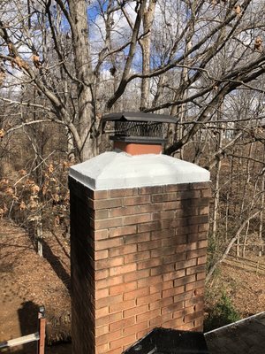 Chimney crown repair