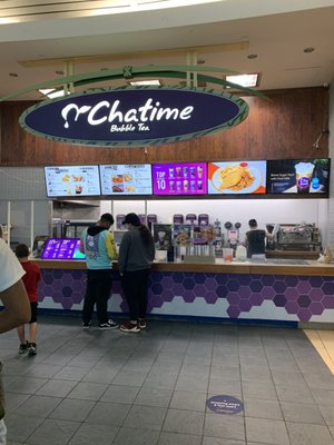 Kiosk in food court