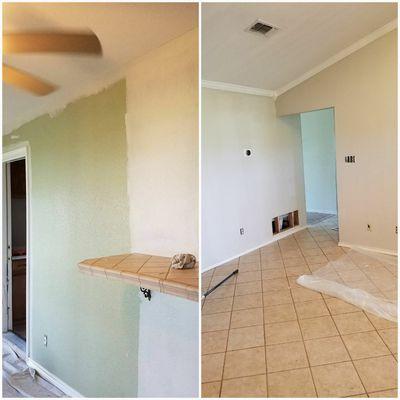 Interior Painting 
Before & After