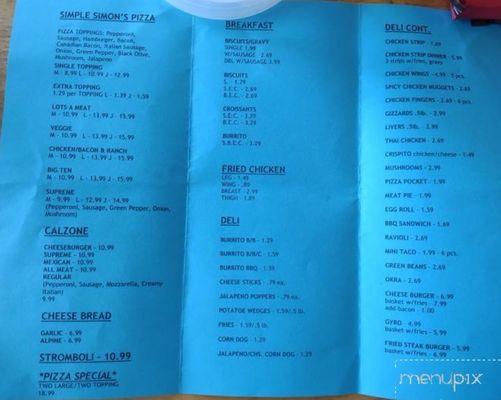 Food Menu