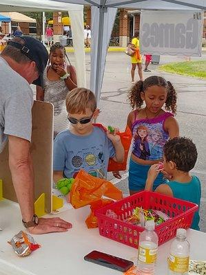 Fun community activities like our Annual Block Party at Lagonda Elementary School