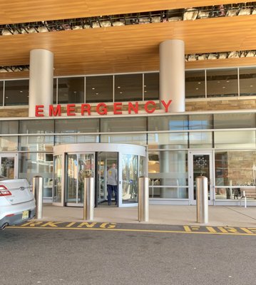 Emergency room entrance