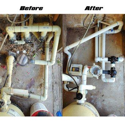 Pool Equipment Installation and PVC Plumbing