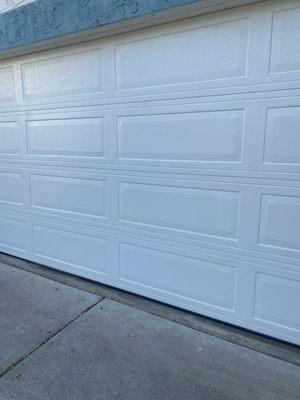 New garage door!