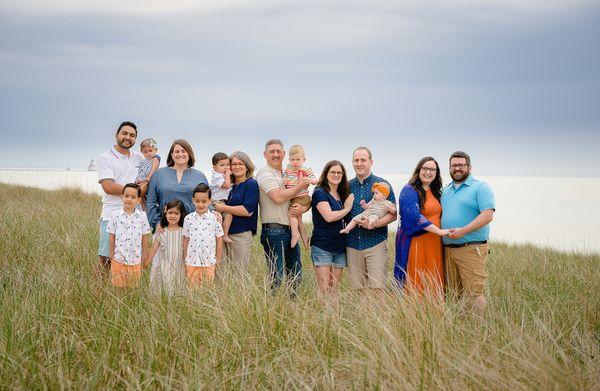 Saint Joseph Michigan Beach Family Session, Lake Michigan