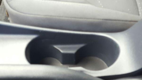 cup holders   every inch of car looks brand new