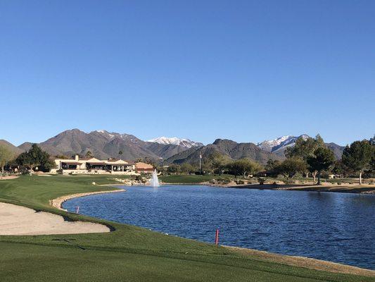 Rare Scottsdale snow!