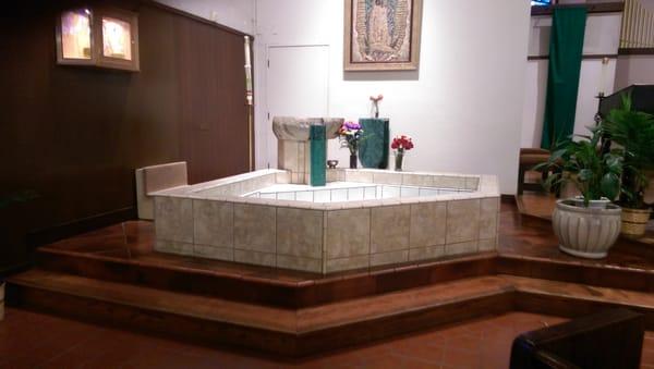 Baptismal font